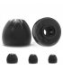 Амбушюри Knowledge Zenith Silicone eartips (3 pairs) Black (7661)