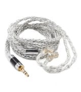 Кабель для наушников Knowledge Zenith Silver&Blue Cable 2pin (C) 90-8 (6041)