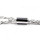 Кабель для навушників Knowledge Zenith Silver&Blue Cable 2pin (C) 90-8 (6041)