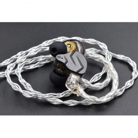 Кабель для навушників Knowledge Zenith Silver&Blue Cable 2pin (C) 90-8 (6041)