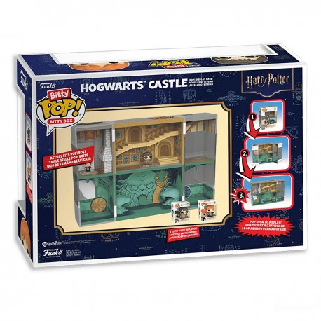 Игровой набор Bitty POP! Boxes Harry Potter - Hogwarts (85533)