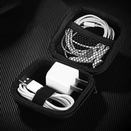 Чехол для наушников Ugreen LP128 Earphone Carrying Case Gray (8230)
