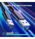 Кабель Ugreen US184 USB-A 3.0 - USB Type-C 1.5 m Black (8434)