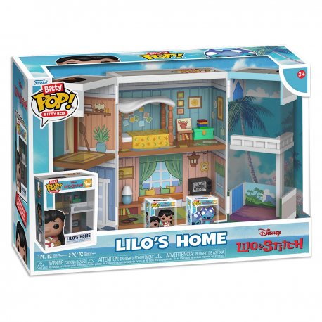 Игровой набор Bitty POP! Boxes Lilo & Stitch - Lilo's House (85536)