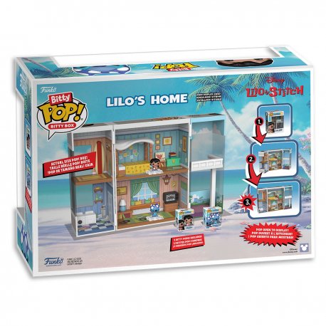 Игровой набор Bitty POP! Boxes Lilo & Stitch - Lilo's House (85536)