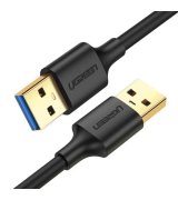 Кабель Ugreen US128 USB-A 3.0 - USB-A 3.0 3 m Black (8440)