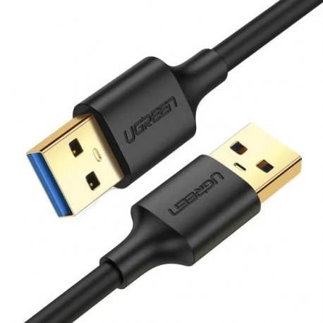 Кабель Ugreen US128 USB-A 3.0 - USB-A 3.0 3 m Black (8440)