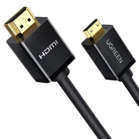 Кабель Ugreen HD108 miniHDMI to HDMI 1.5 m Black (90403473)