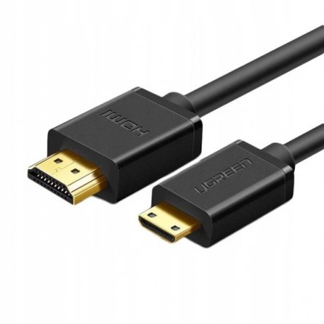 Кабель Ugreen HD108 miniHDMI to HDMI 1.5 m Black (9688)