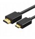 Кабель Ugreen HD108 miniHDMI to HDMI 1.5 m Black (9688)