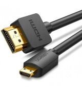 Кабель Ugreen HD127 microHDMI to HDMI 1 m Black (5652)