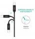 Кабель Ugreen US241 USB Type-C - USB Type-B 1 m Black (9693)