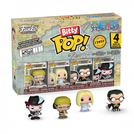 Набор игровых фигурок Bitty POP! One Piece - Usopp (4 фигурки) (86895)
