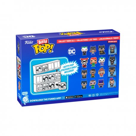 Набор игровых фигурок Bitty POP! DC Comics (4 фигурки) (76339)