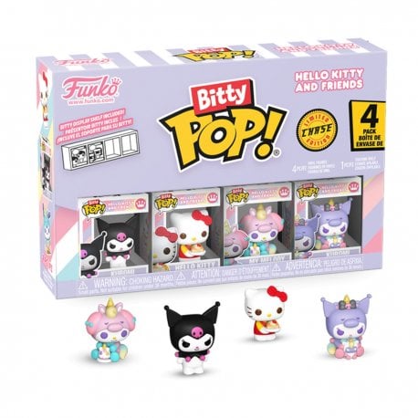 Набор игровых фигурок Bitty POP! Hello Kitty and Friends (4 фигурки) (85715)