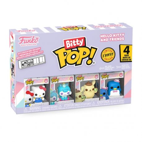 Набір ігрових фігурок Bitty POP! - Hello Kitty (4 фігурки) (85713)