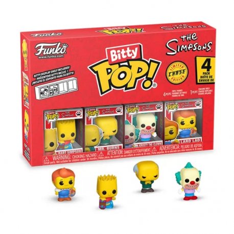 Набір ігрових фігурок Bitty POP! - Bart (4 фігурки) (85707)