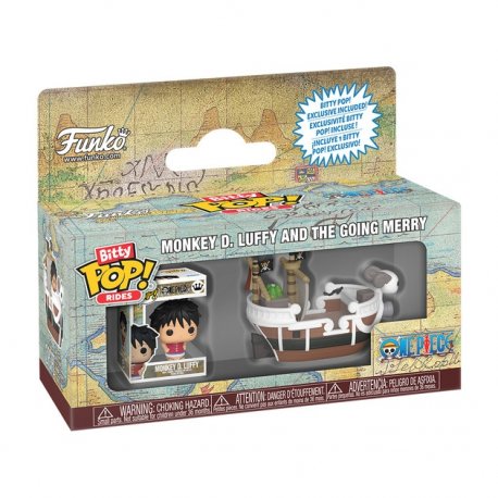 Набор фигурок Bitty POP! One Piece - Luffy and Going Merry (90112)