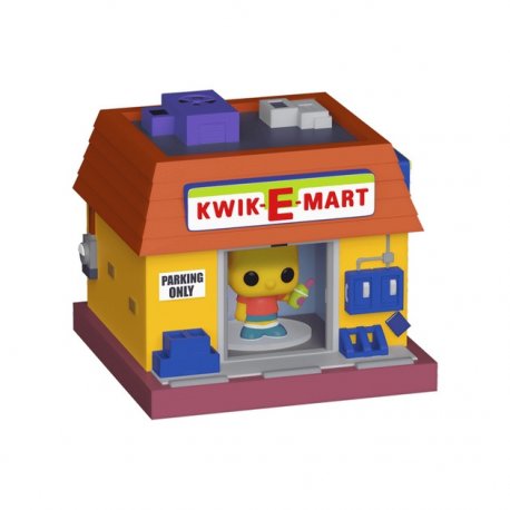 Набор игровых фигурок Bitty Pop! Simpsons - Bart Simpson and Quickie Mart (83684)