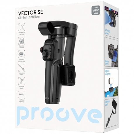 Стабілізатор для смартфона Proove Vector SE Gimbal Stabilizer Black (MPVS00002001)