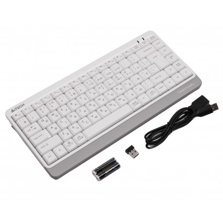 Беспроводная клавиатура игровая A4Tech FBK11 White (FBK11 White)