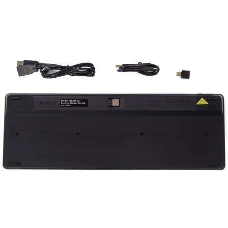Бездротова клавіатура A4Tech FBK27C AS Black (FBK27C AS Black)