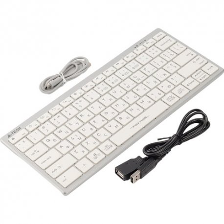 Бездротова клавіатура A4Tech Fstyler FBX51C White (FBX51C White)