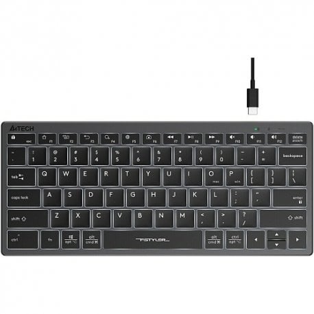 Клавиатура A4Tech Fstyler FX61 Grey (FX61 USB Grey)
