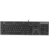 Клавiатура A4Tech KV-300H Grey/Black (KV-300H USB Grey/Black)