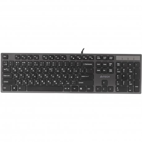 Клавиатура A4Tech KV-300H Grey/Black (KV-300H USB Grey/Black)