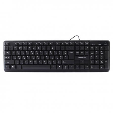 Клавиатура Maxxter KBM-U01-RU Black (KBM-U01-RU)