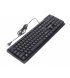 Клавиатура Maxxter KBM-U01-RU Black (KBM-U01-RU)