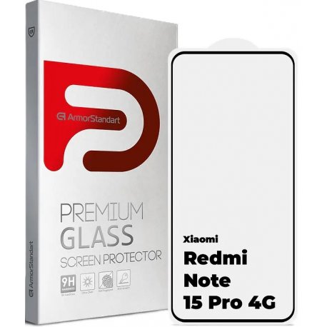 Защитное стекло ArmorStandart Edge для Xiaomi Redmi Note 15 Pro 4G (ARM90804)
