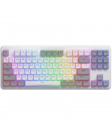 Бездротова клавіатура ігрова Hator Rockfall 3 Mecha TKL Orange Switch White (HTK851UA)