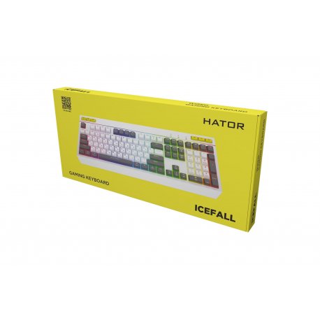 Клавіатура ігрова Hator Icefall White (HTK405UA)
