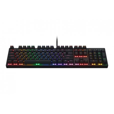 Клавиатура игровая Hator Icefall Mecha Rainbow Red Switch Black (HTK104UA)