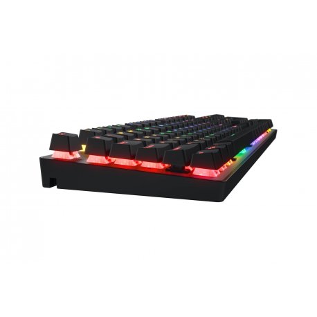Клавиатура игровая Hator Icefall Mecha Rainbow Red Switch Black (HTK104UA)