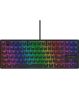 Клавіатура ігрова Hator Rockfall 2 Mecha TKL Orange Switch Black (HTK-520)