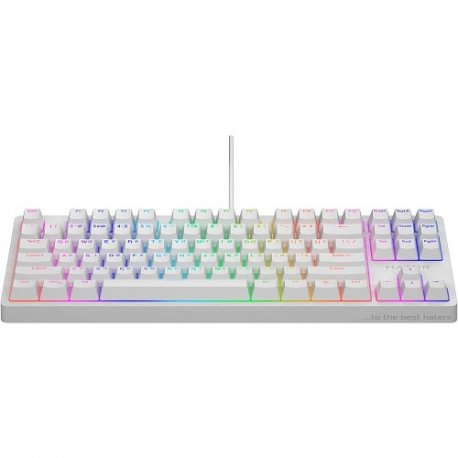 Клавиатура игровая Hator Rockfall 2 Mecha TKL Orange Switch White (HTK-521)