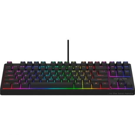Клавиатура игровая Hator Rockfall 2 TKL Optica Black Switch Black (HTK-730)
