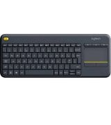 Бездротова Клавіатура Logitech K400 Plus Touch Black UA (920-007145)