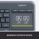 Бездротова Клавіатура Logitech K400 Plus Touch Black UA (920-007145)