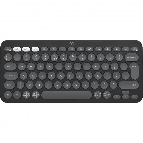 Бездротова клавіатура Logitech Pebble Keys 2 K380s Graphite (920-011851)