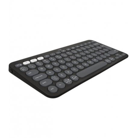 Бездротова клавіатура Logitech Pebble Keys 2 K380s Graphite (920-011851)