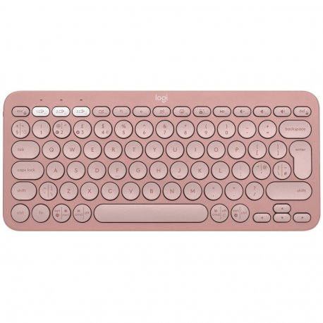 Бездротова клавіатура Logitech Pebble Keys 2 K380s Rose (920-011853)