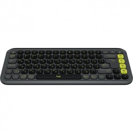 Бездротова клавіатура Logitech POP Icon Keys Graphite (920-013157)