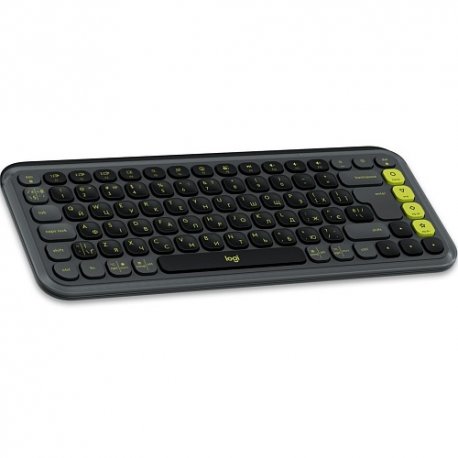 Бездротова клавіатура Logitech POP Icon Keys Graphite (920-013157)