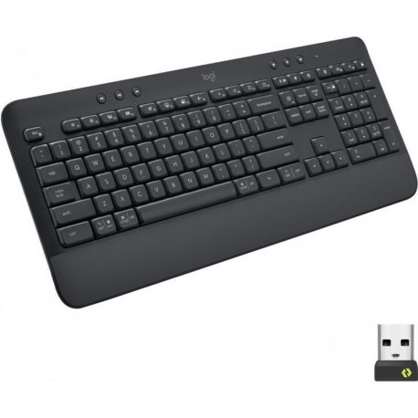 Бездротова клавіатура Logitech Signature K650 US Graphite (920-010945)