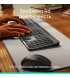 Клавiатура бездротова Logitech Slim Solar+ Graphite (920-013764)
