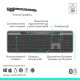 Клавiатура бездротова Logitech Slim Solar+ Graphite (920-013764) Клавiатура бездротова Logitech Slim Solar+ Graphite (920-013764)